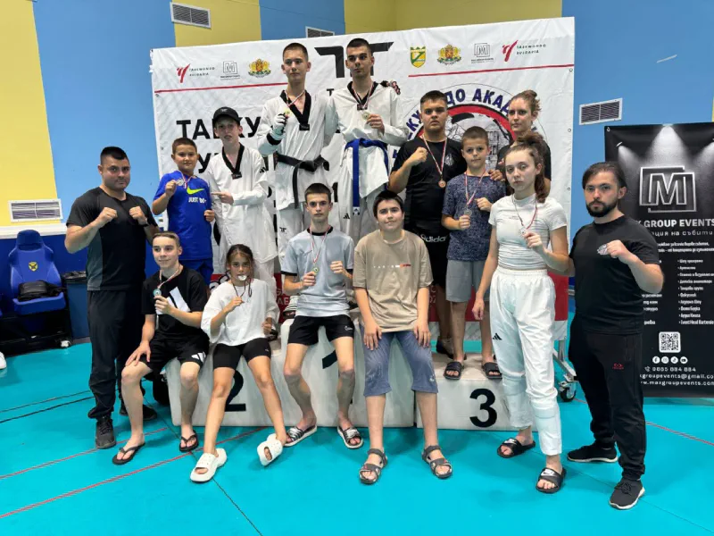 3 медала от Pazardzhik Open 2026